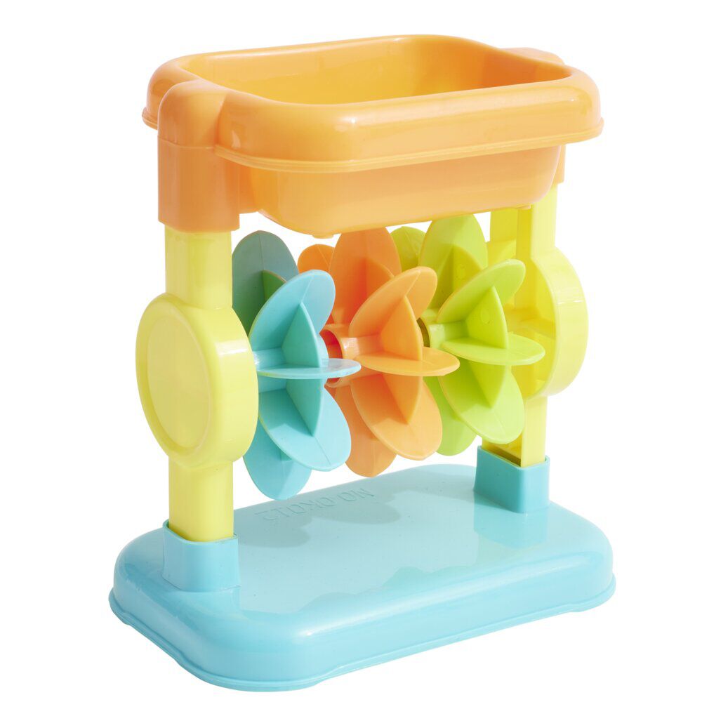 Moulin à eau avec 5 accessoires plastique 14,8x12,7xH21cm
