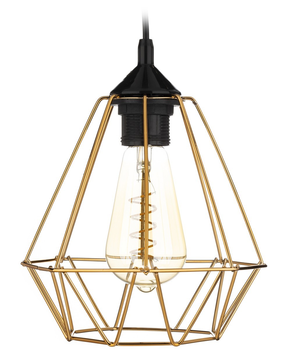 Lampa wisząca Paris Diamond 19 cm miedź