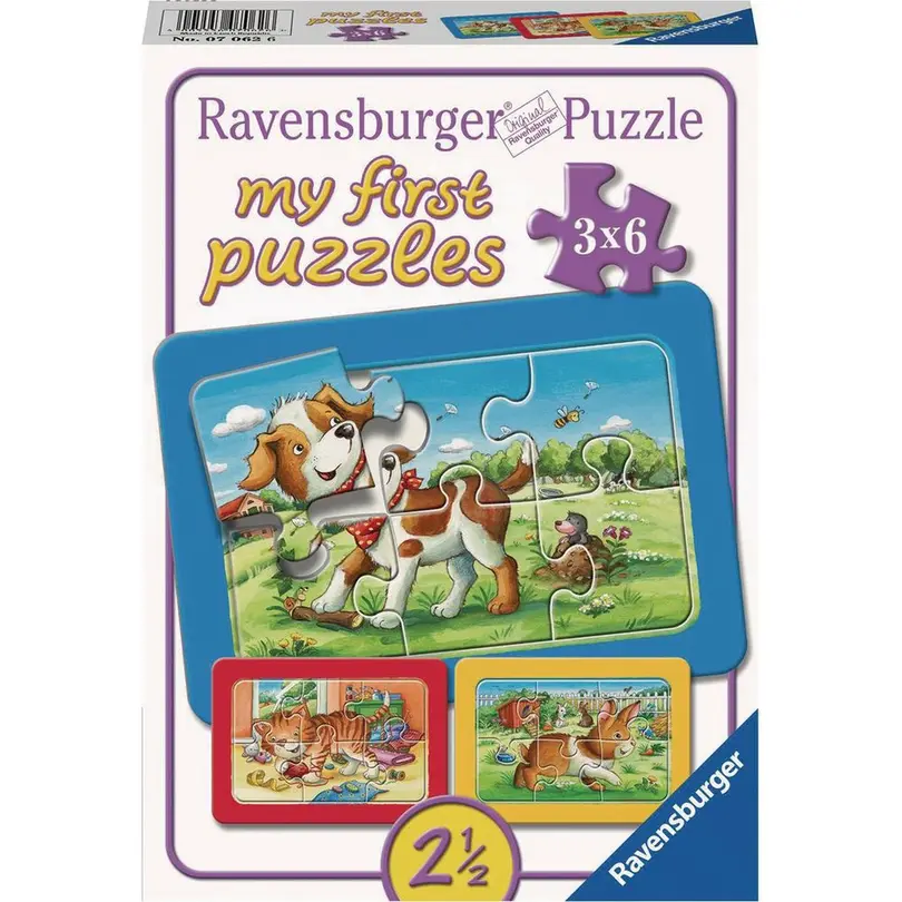 Puzzle 3er-Set my first puzzles