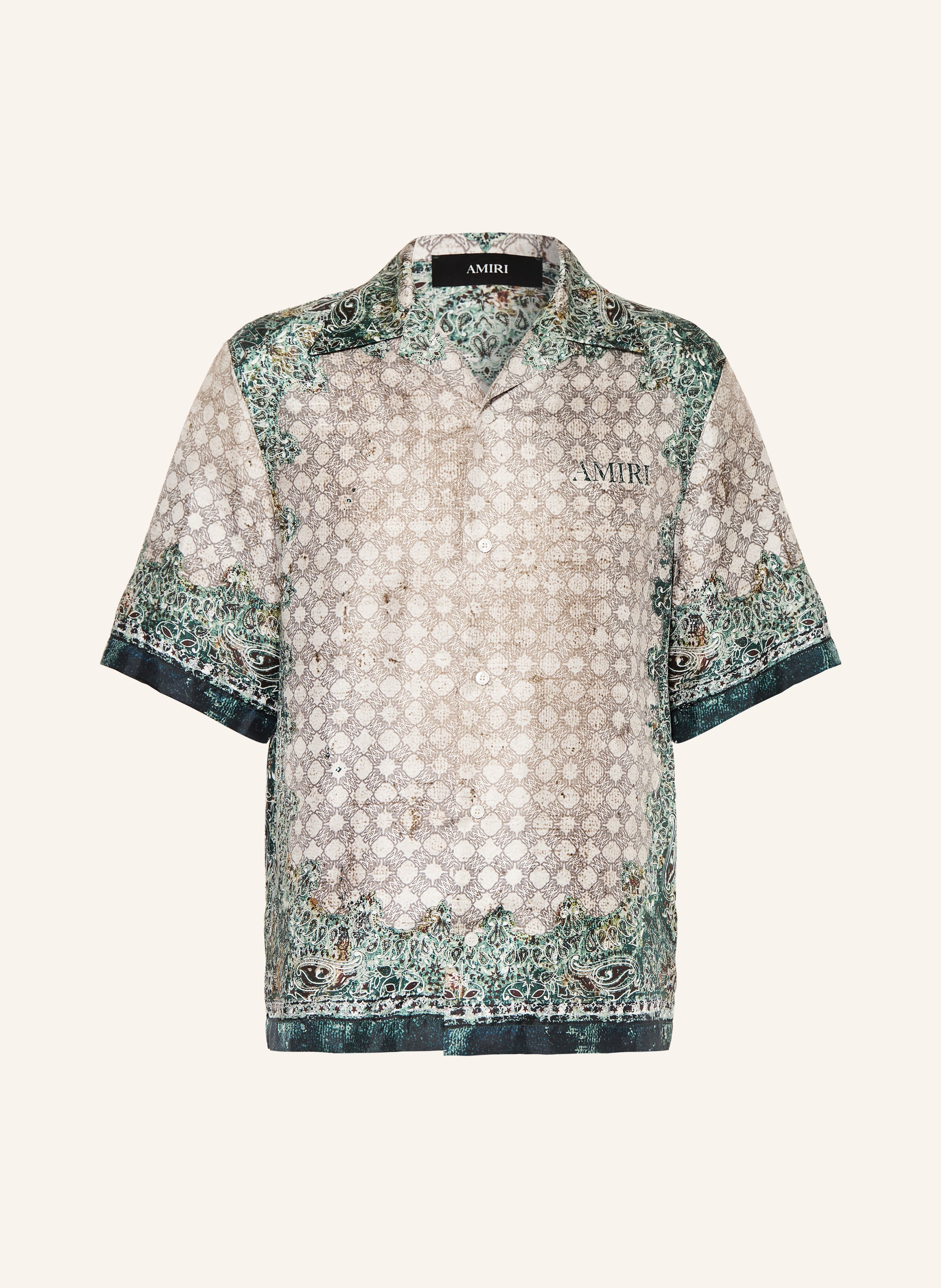AMIRI Resorthemd Comfort Fit aus Seide