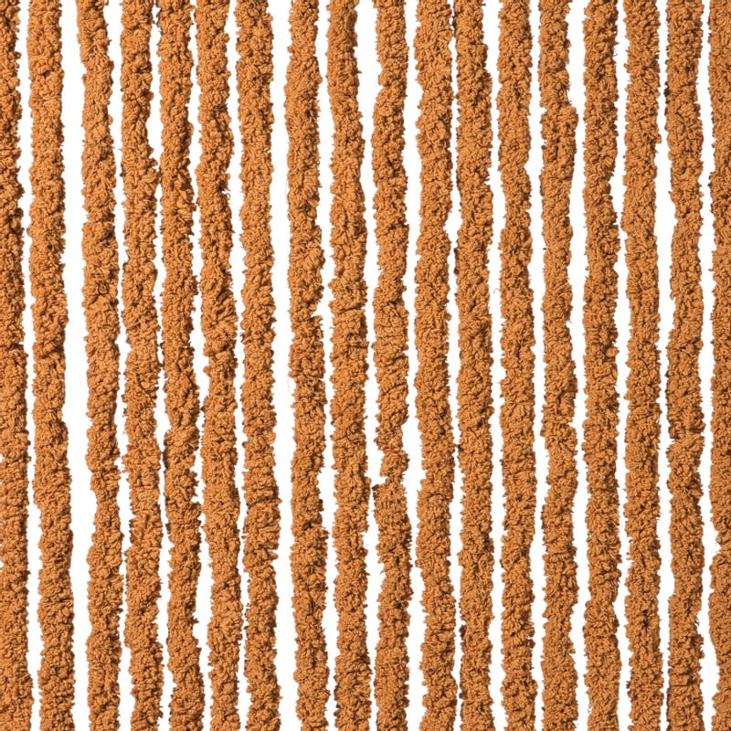 Deurgordijn fluffy - oranje - 90x200 cm