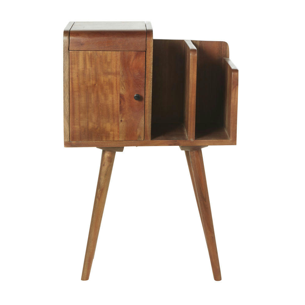 WILLIAM - Petit meuble de rangement en acacia