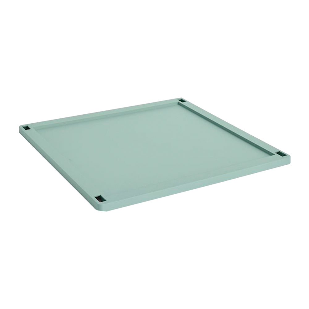 HAY Colour Crates Krat Deksel L - Vierkant - Sage Groen