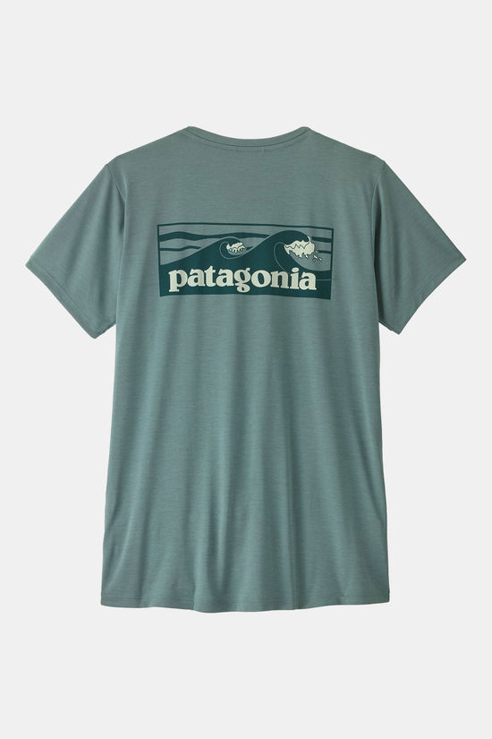 Patagonia Capilene Cool Daily - Boardshort Logo T-Shirt Dames