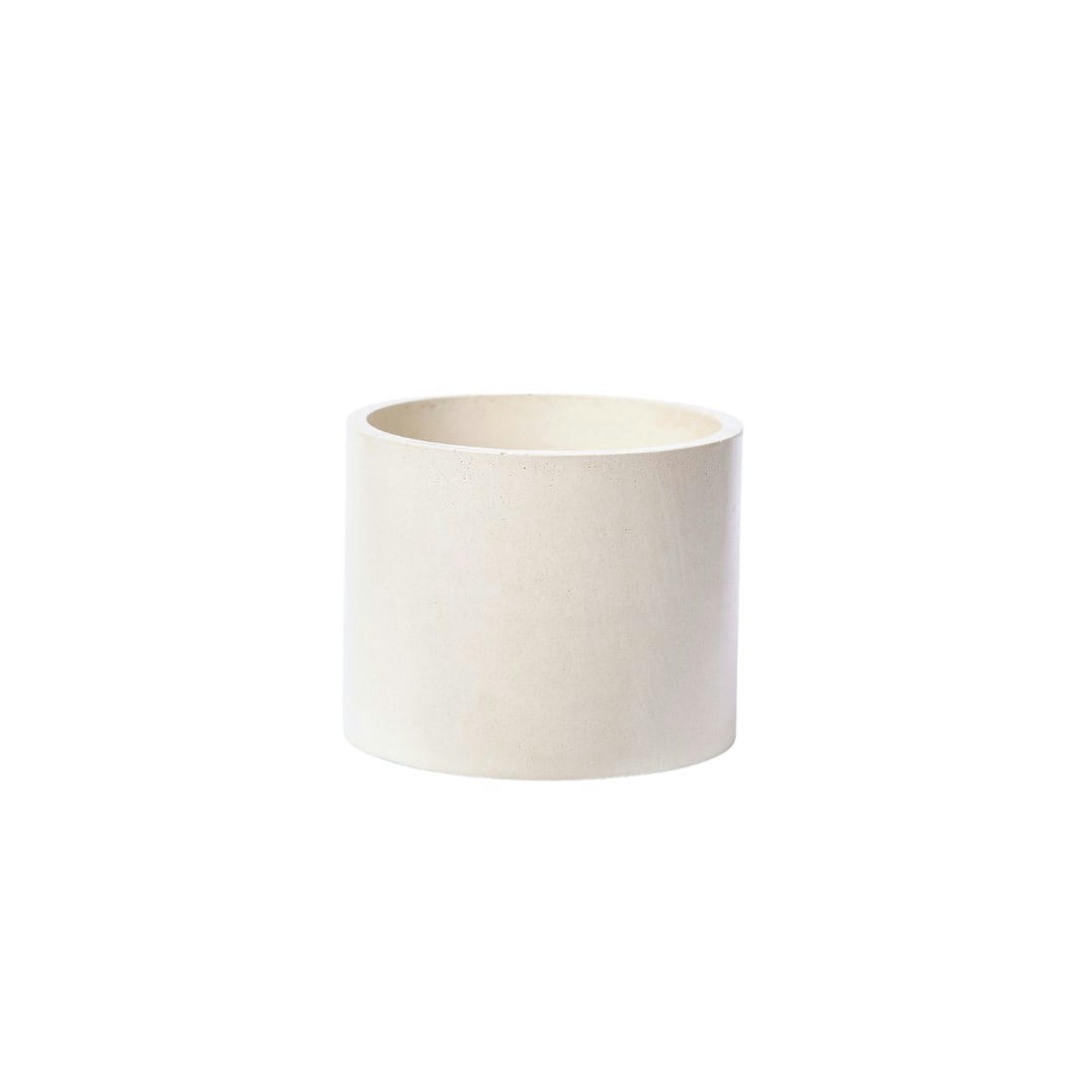 CACHE-POT XXL UNI - Cache-pot xxl en béton beige