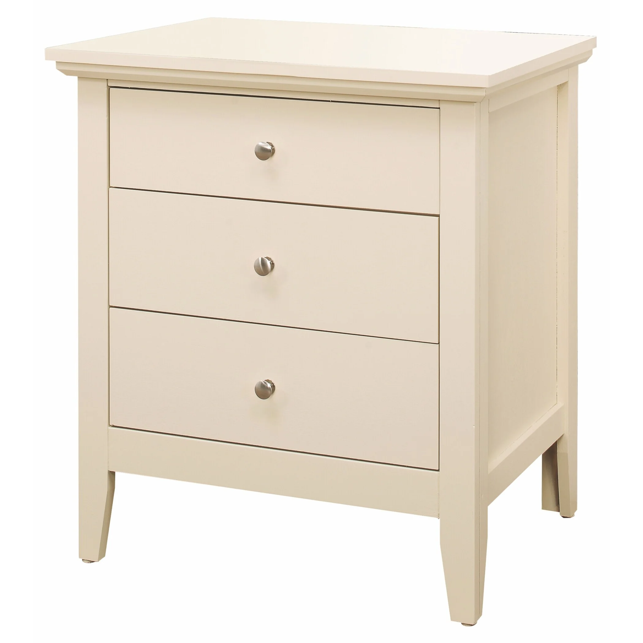 Hammond 3-Drawer Nightstand (26 in. H x 24 in. W x 18 in. D)