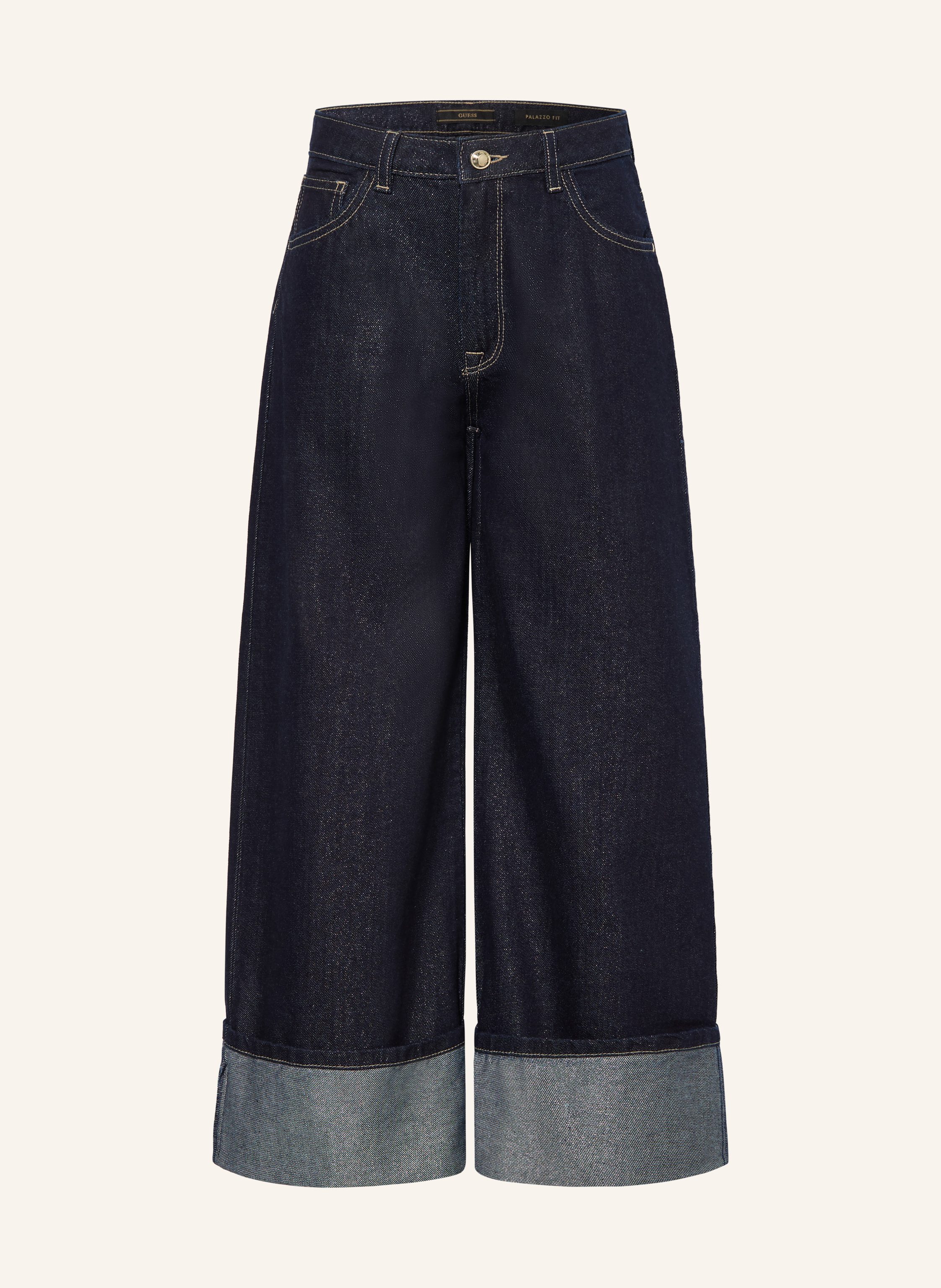 GUESS Jeans Palazzo Fit mit Glitzergarn