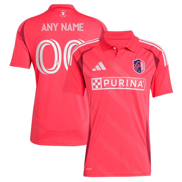 St. Louis City SC adidas 2025 Forever CITY Red Replica Custom Jersey - Red