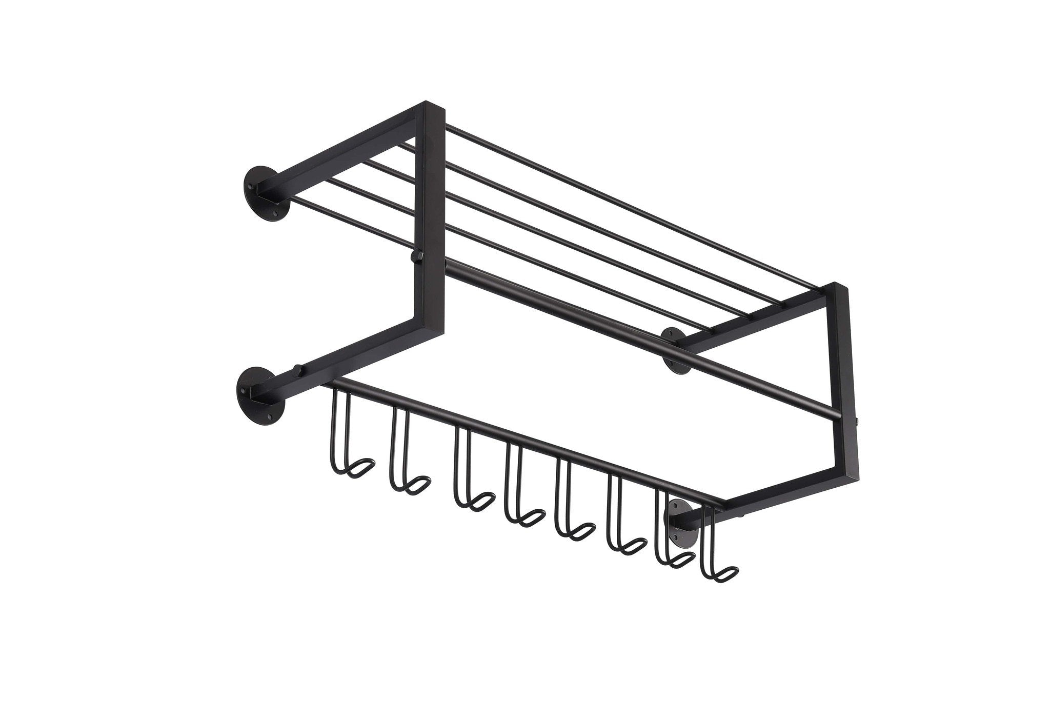 Ylumen kapstok Small-Black - 28.5 x 37  cm - zwart