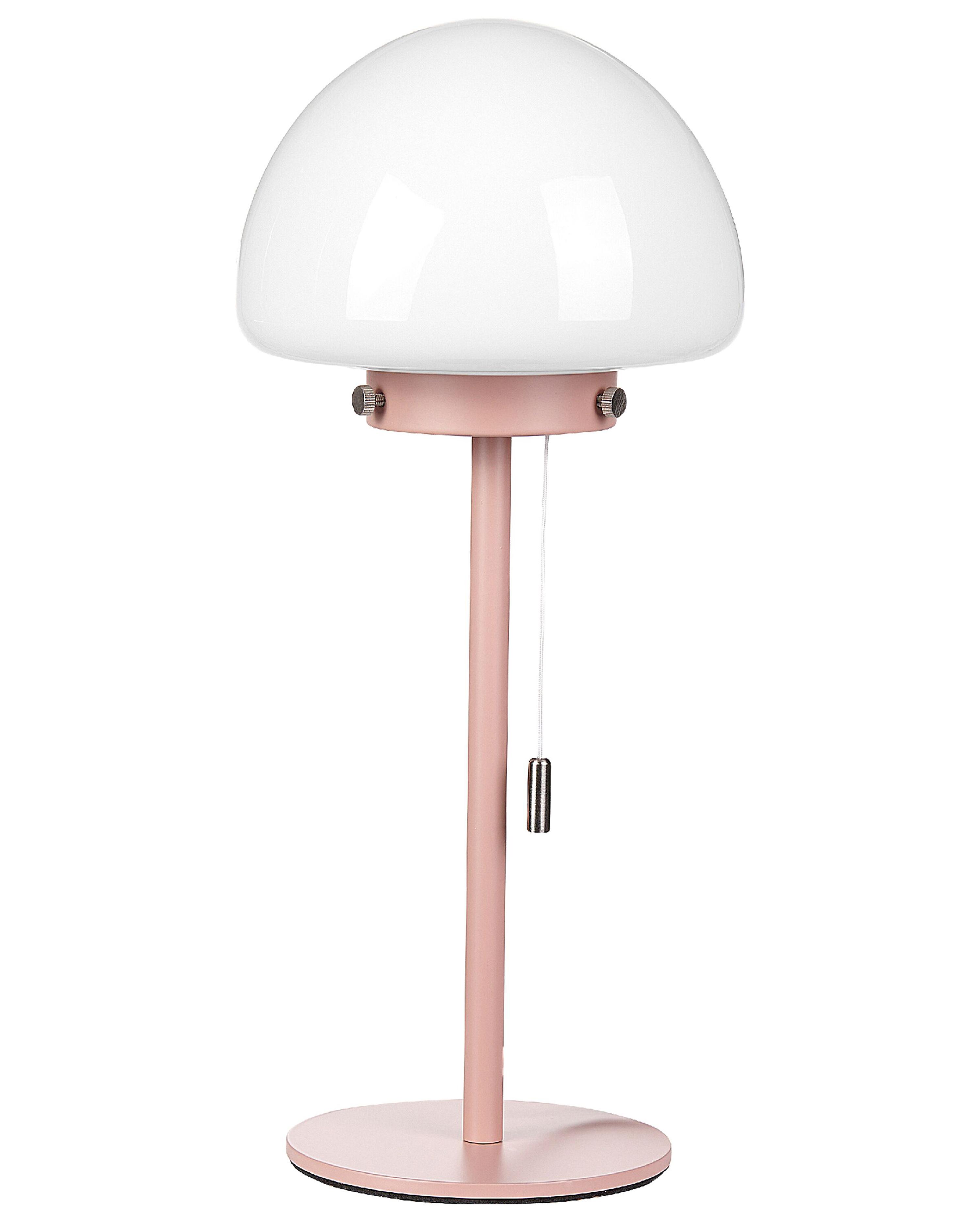 Table Lamp MORUGA Metal Pink