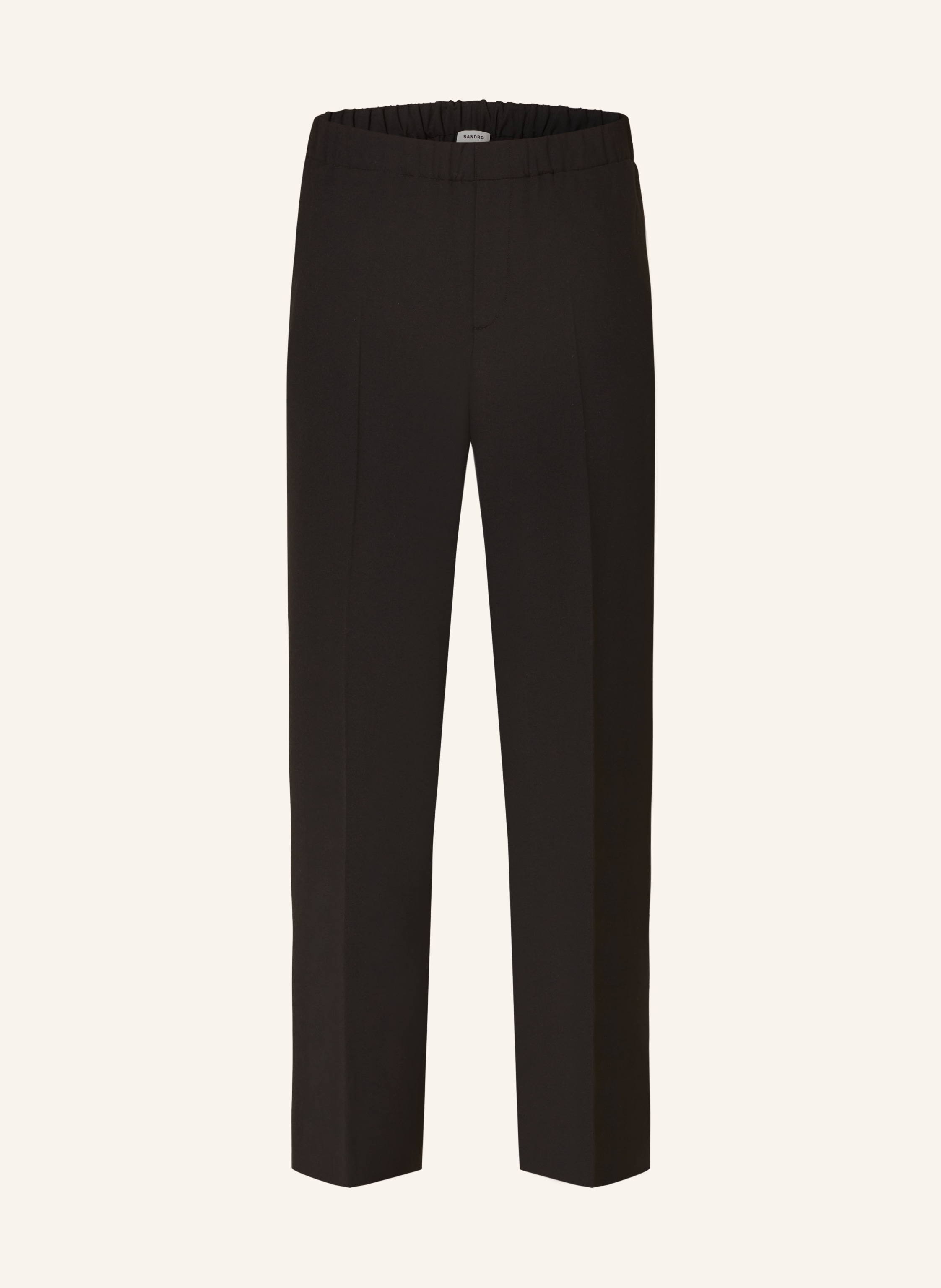 SANDRO Jerseyhose Straight Fit