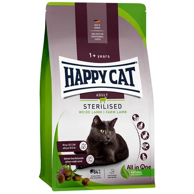 Happy Cat Sterilised Adult Pasture Lamb