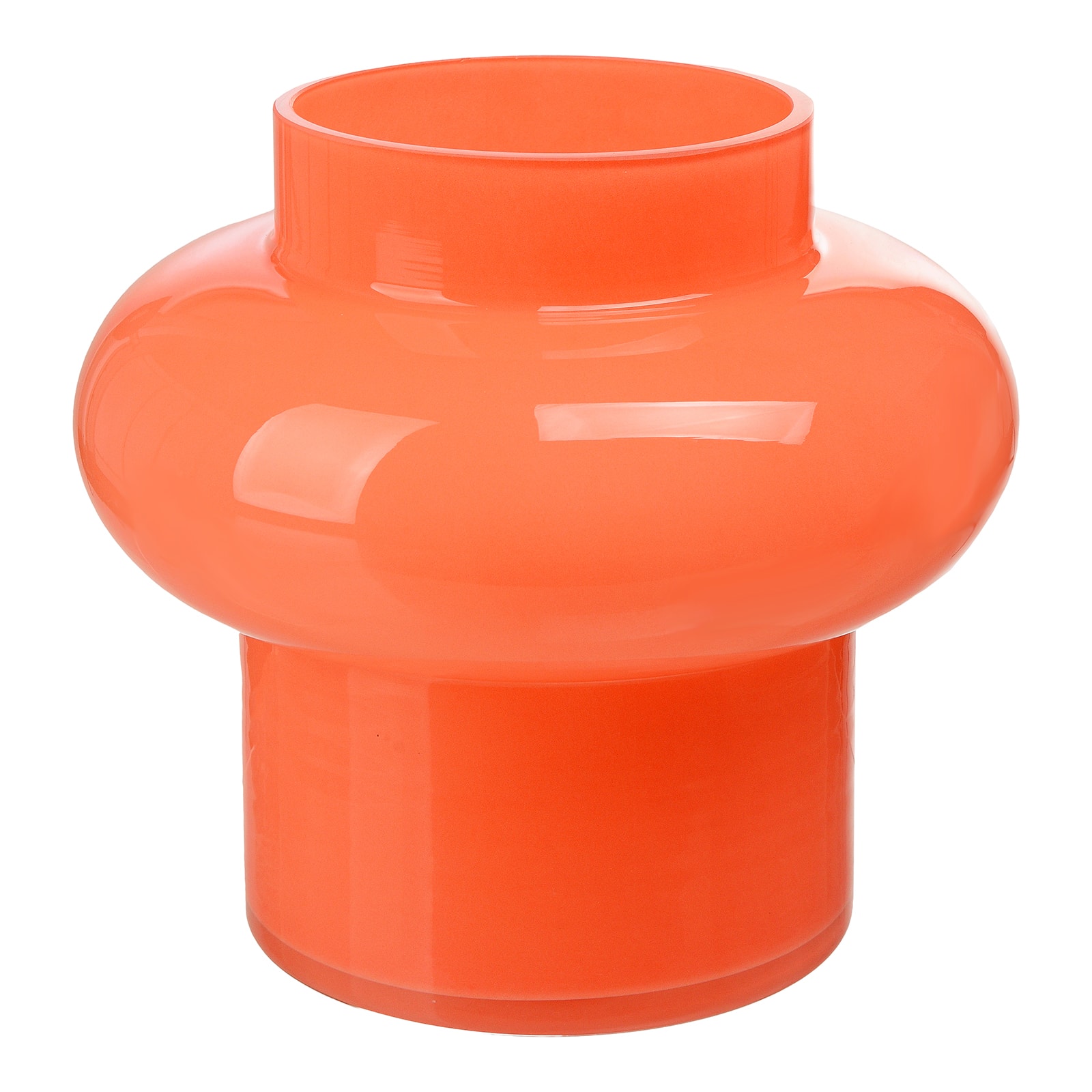 Vase Orange, ⌀ 17 cm, H 190 mm