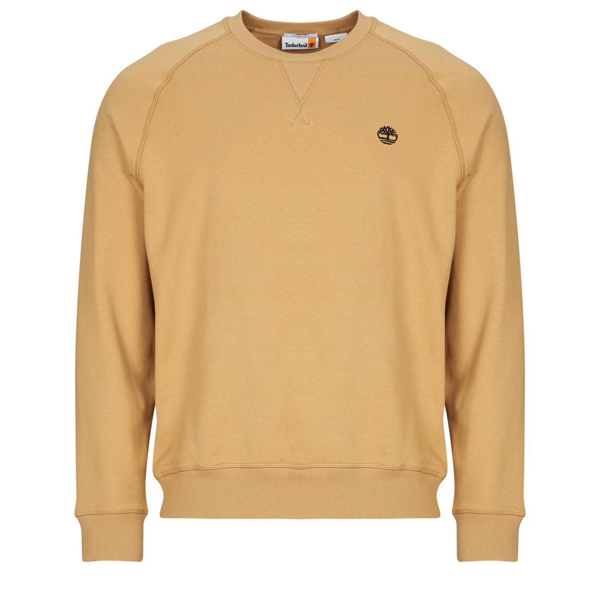 Timberland - Brushed Back Crew Sweatshirt - Yellow