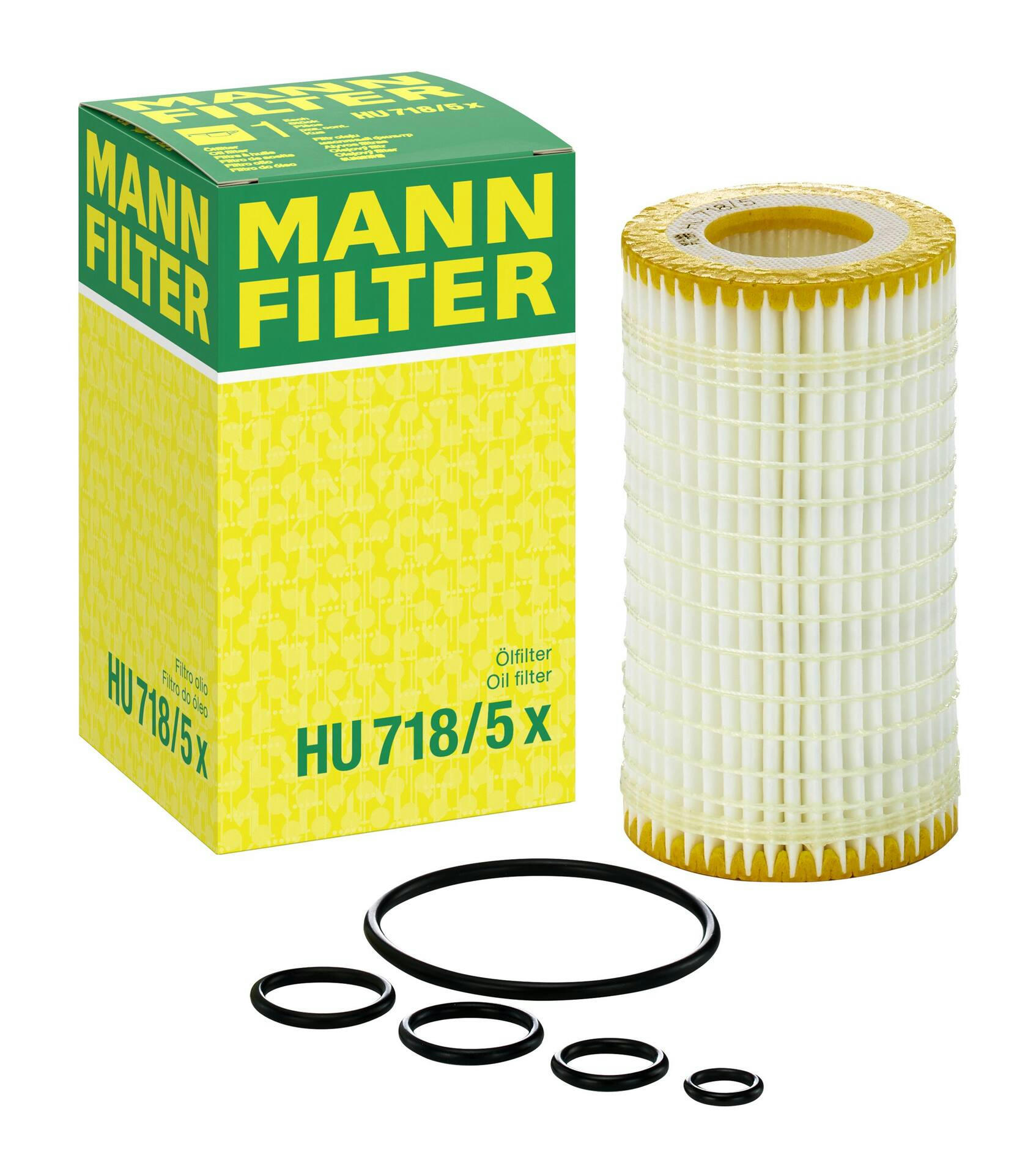 MANN-FILTER HU 718/5 X Cartridge Oil Filter