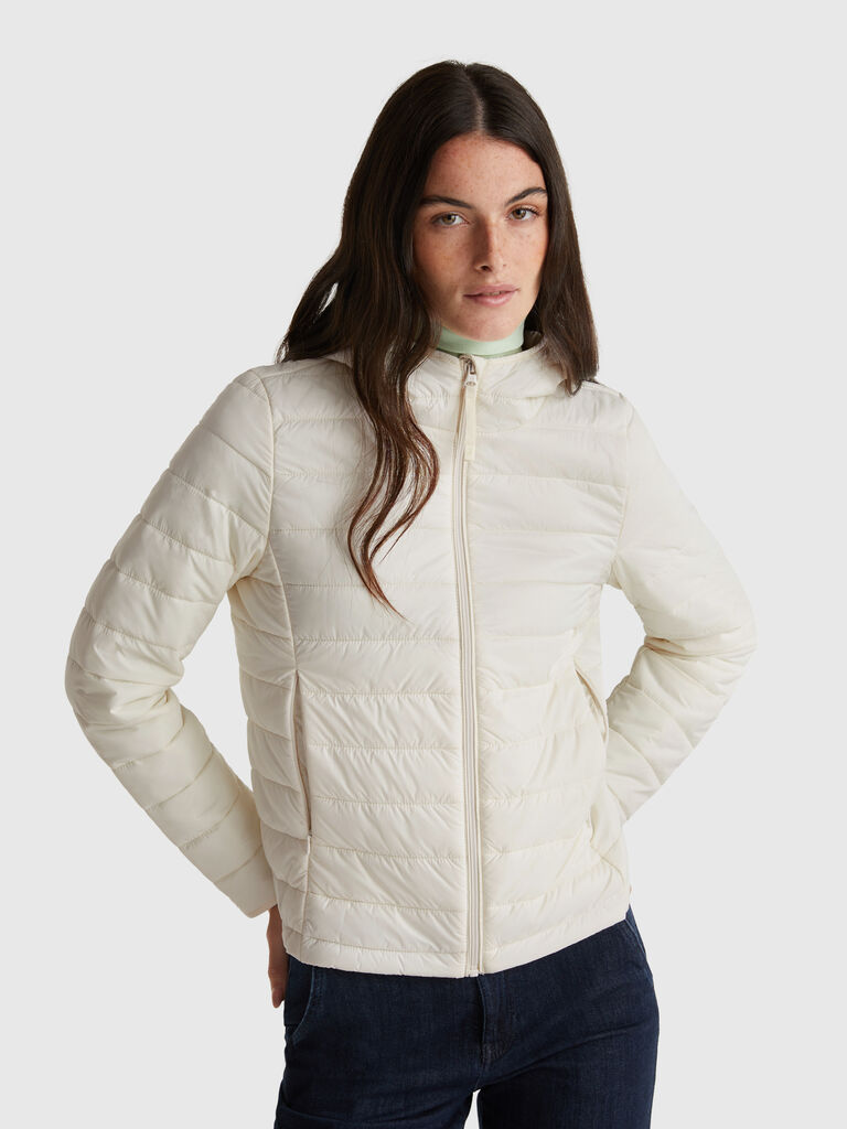 Slim fit padded jacket