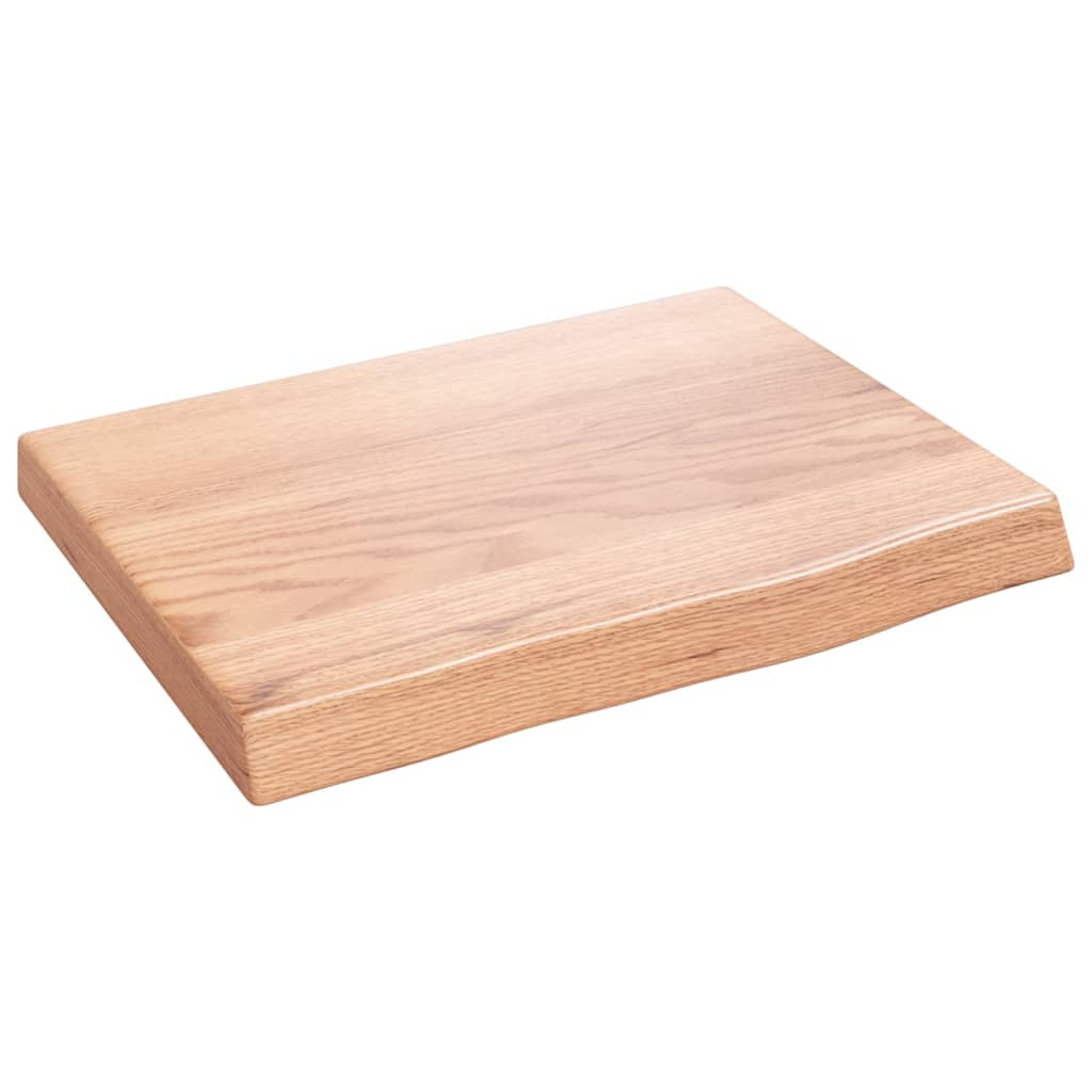 VidaXL Półka brązowa 40x30x(2-4) cm lakierowane