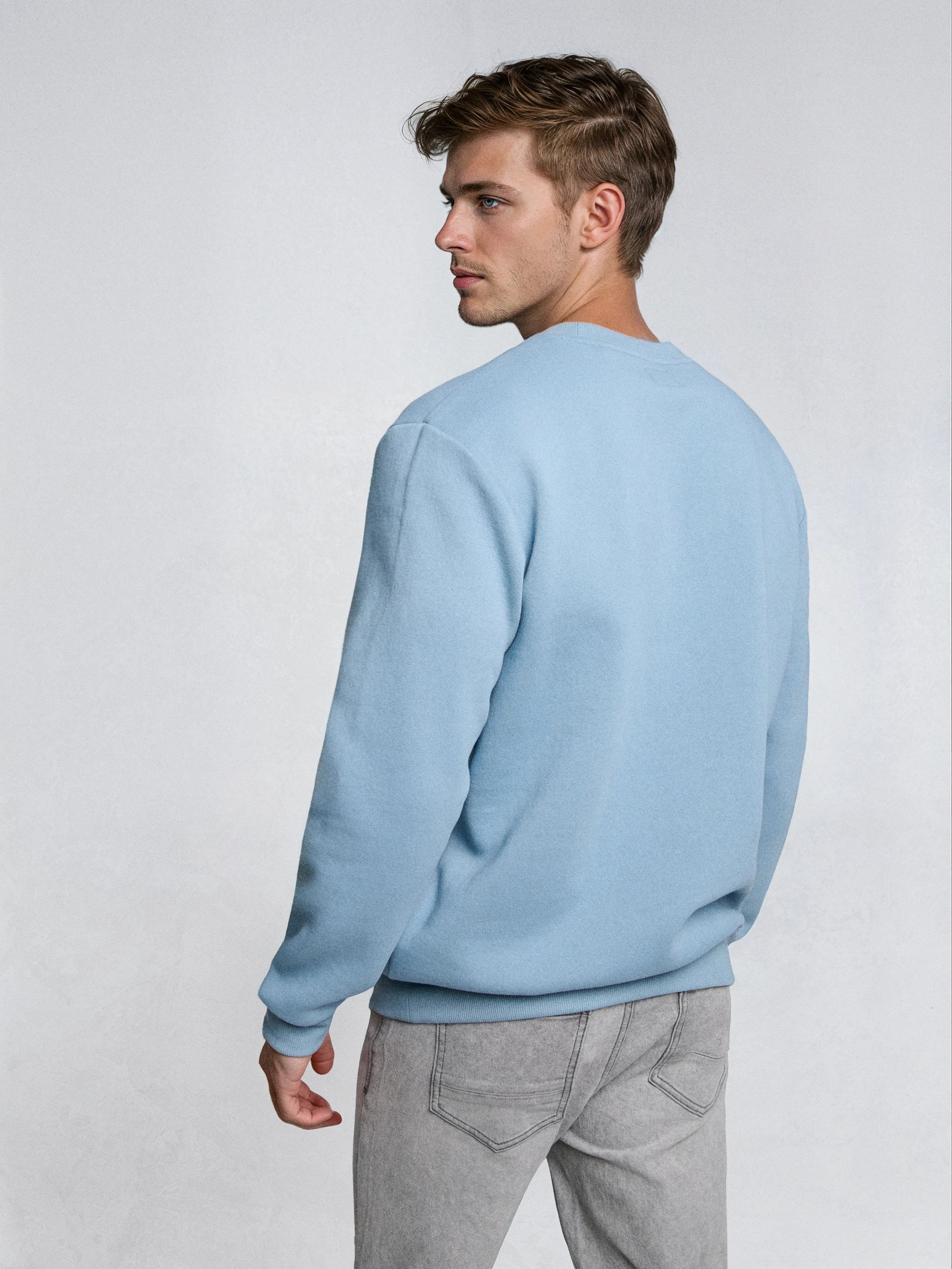 Bluza crewneck z napisem