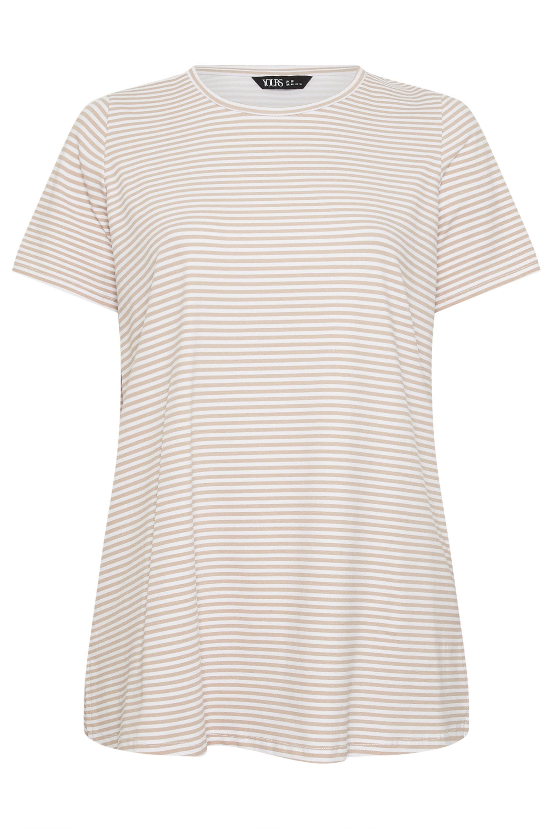 Yours Stripe Swing T-Shirt