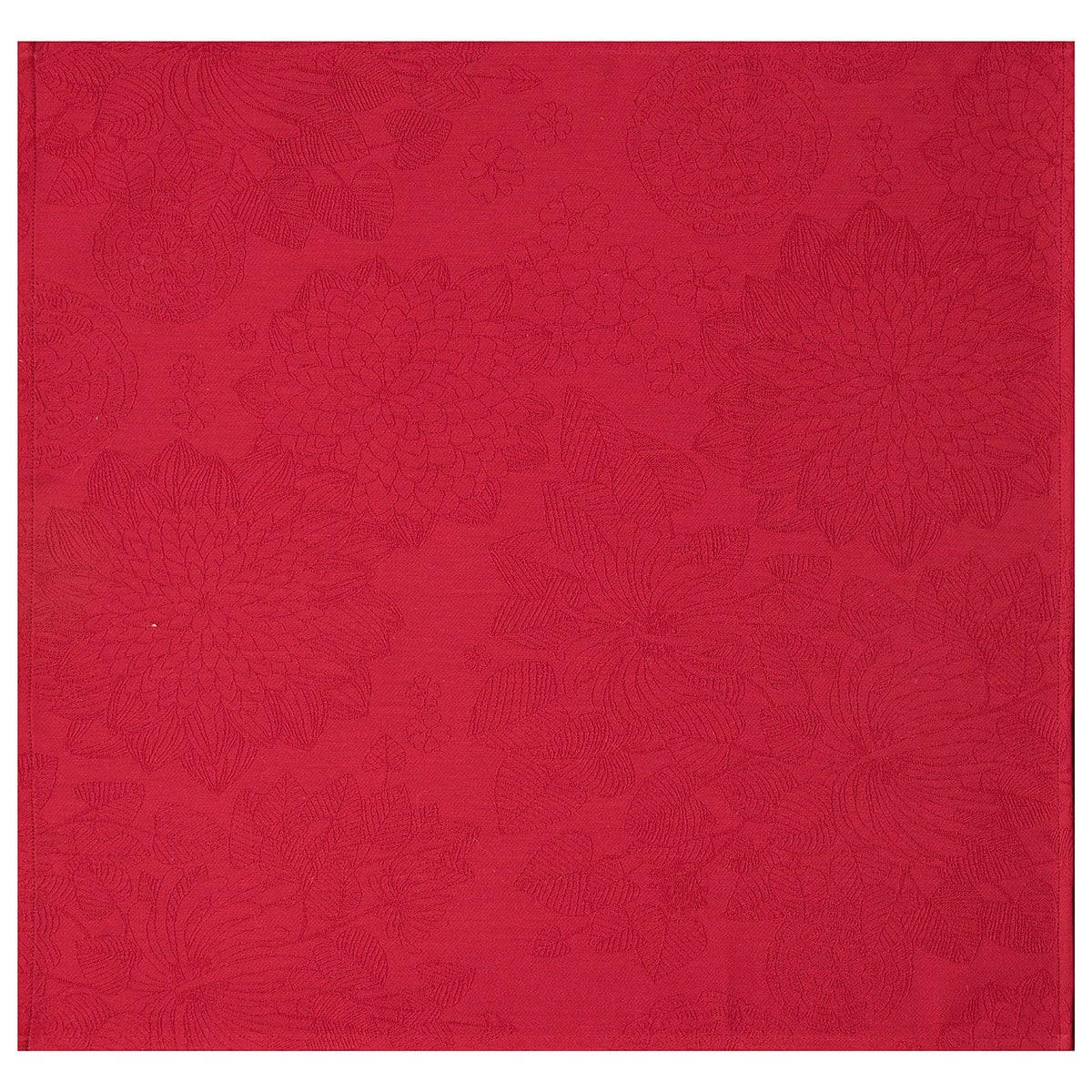 MARIE-GALANTE - Serviette en coton flamboyant 58 x 58