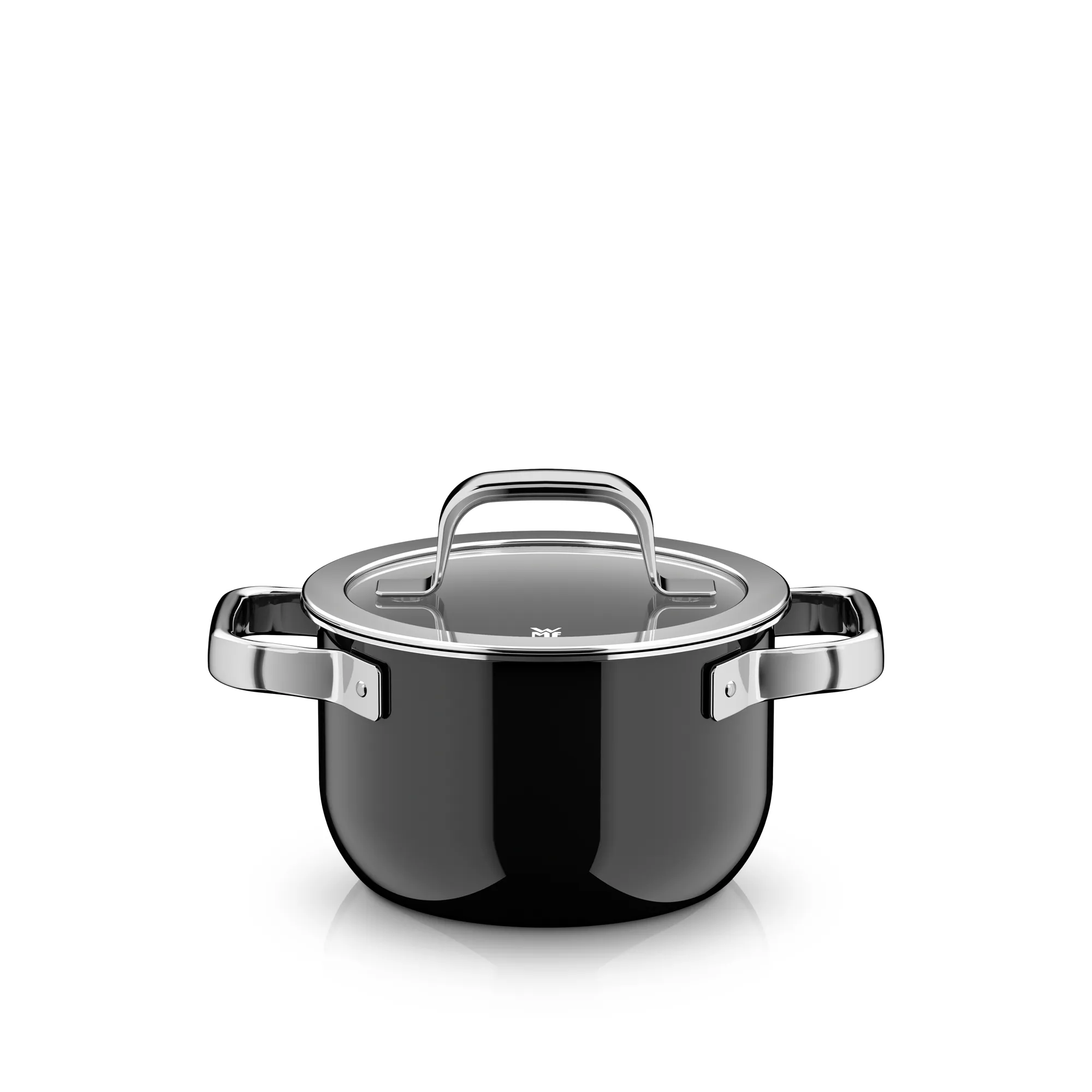 Fusiontec Mineral Pro, Soup Pot With Lid, 16 cm, Black