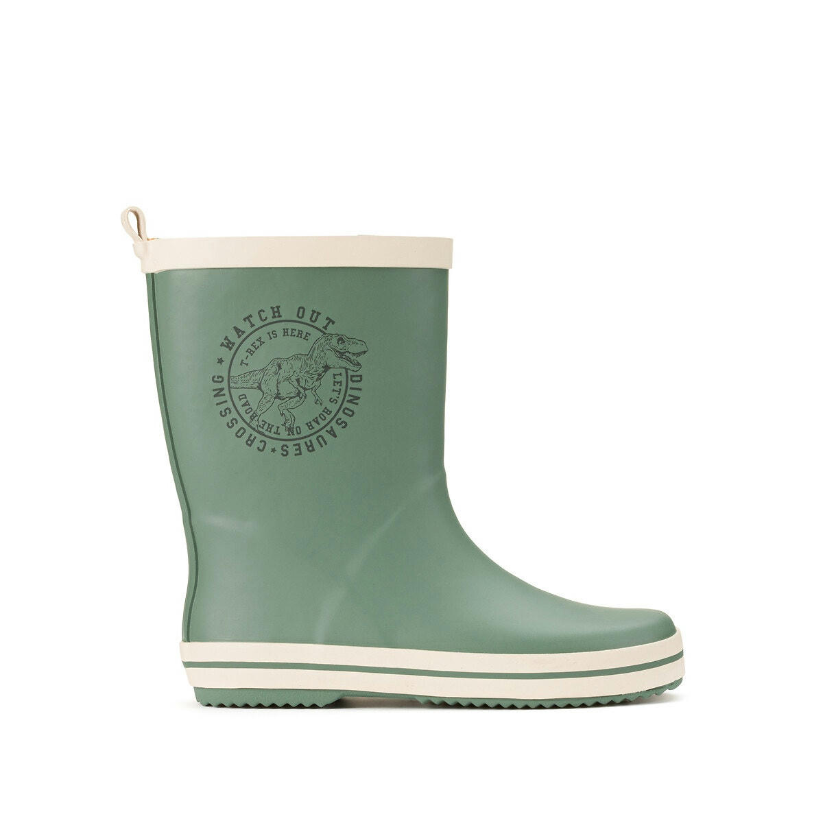 Bottes de pluie, imprimé T-Rex
