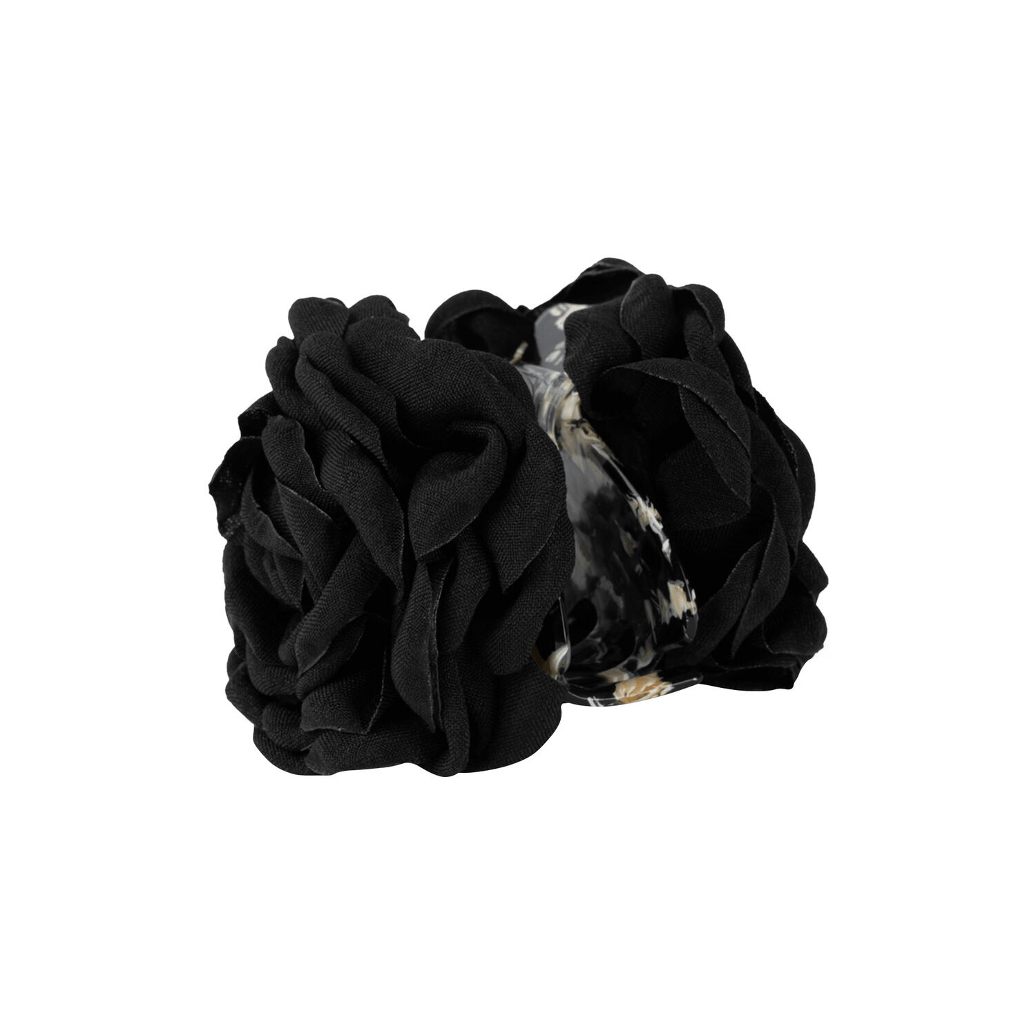 Rosa Hair Claw Middle, black
