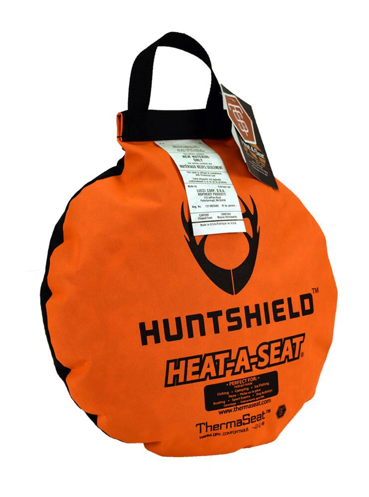 Huntshield Heat-A-Seat Hot Seat, Blaze Orange, 17-in