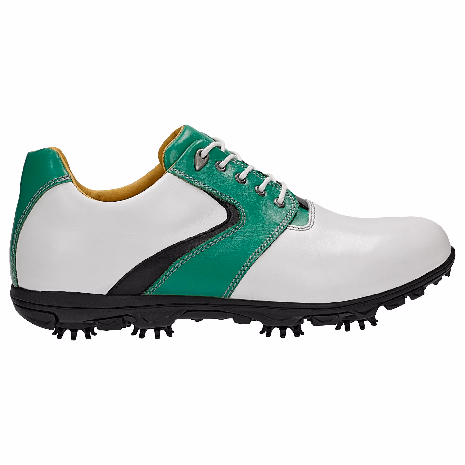 Zielone męskie półbuty golfowe