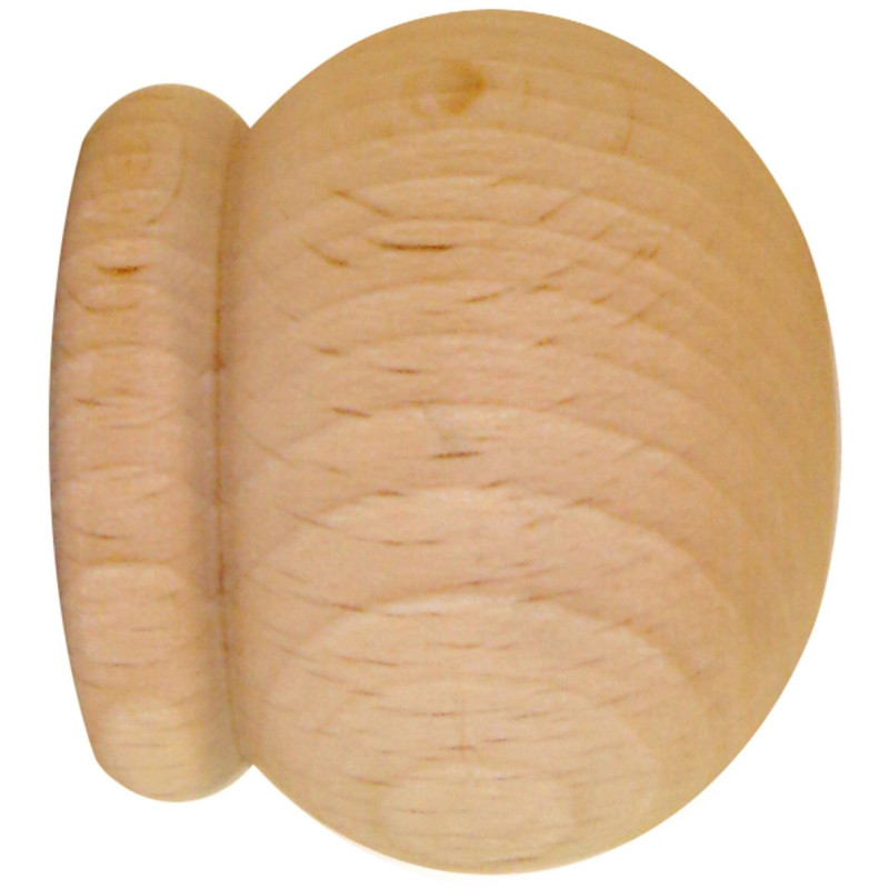 Embout à emboiter bois brut Ø 28 mm 2 pièces