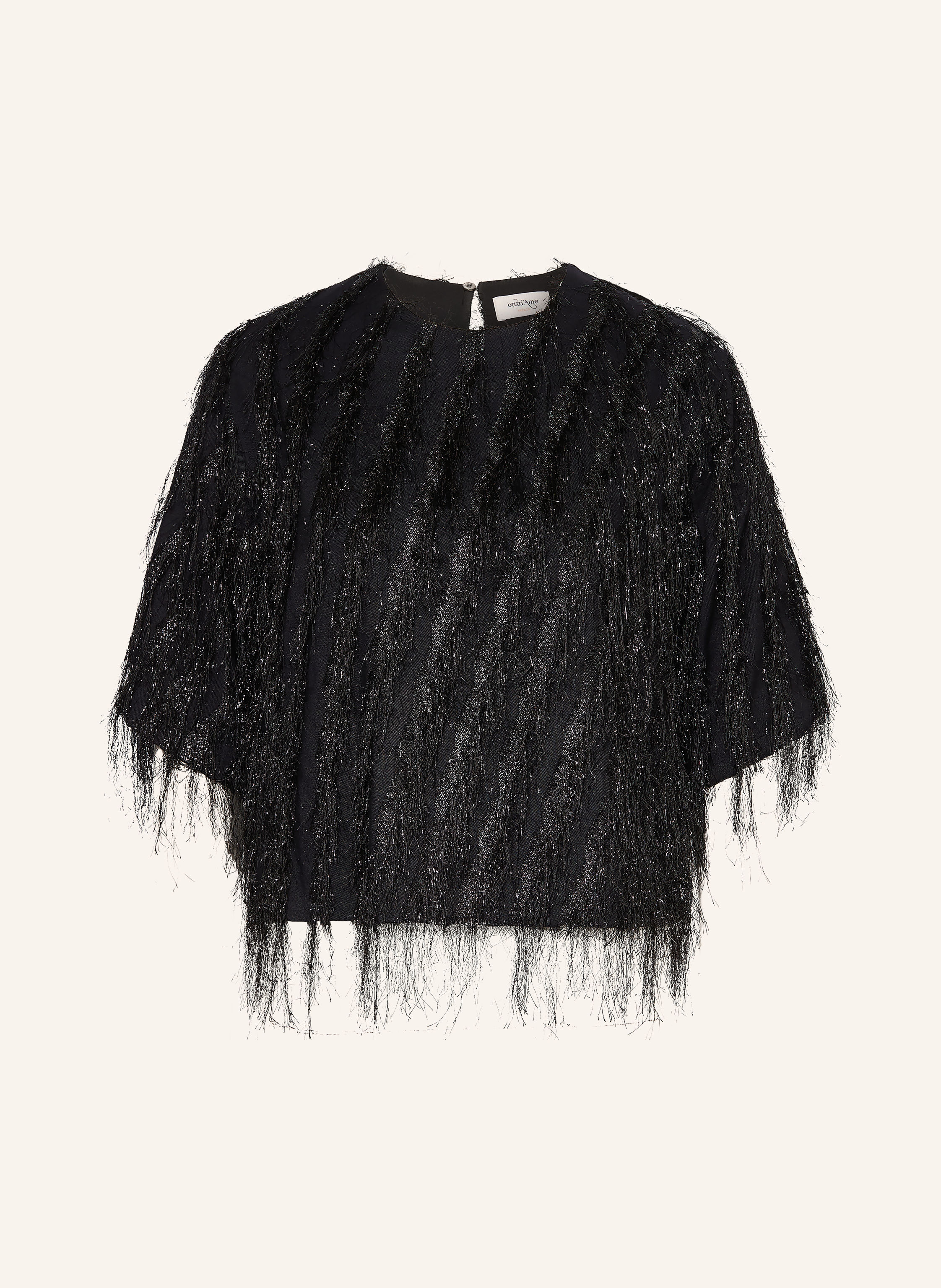 ottod'ame Blusenshirt mit Glitzergarn