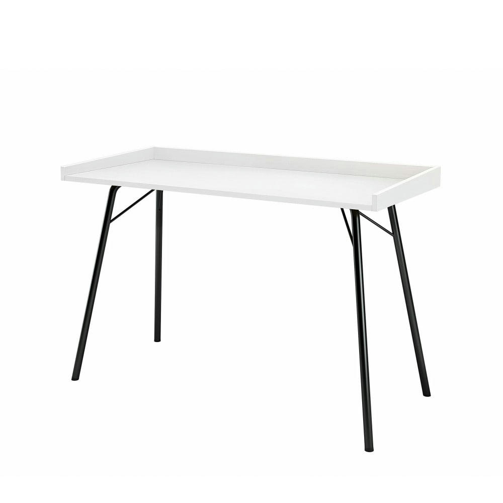 RAYBURN - Bureau design métal et bois blanc