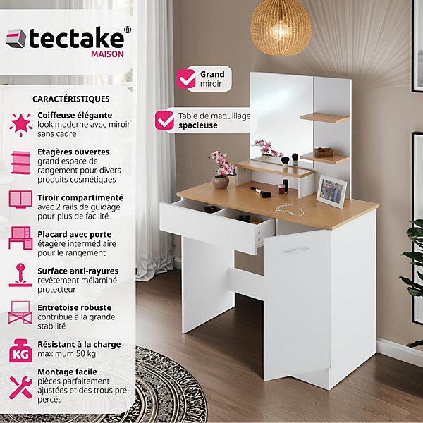 Coiffeuse ZOE moderne au look moderne