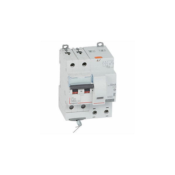 411159 LegrandDisjoncteur Différentiel20a Type Ac 30ma Dx36000 10ka 2p