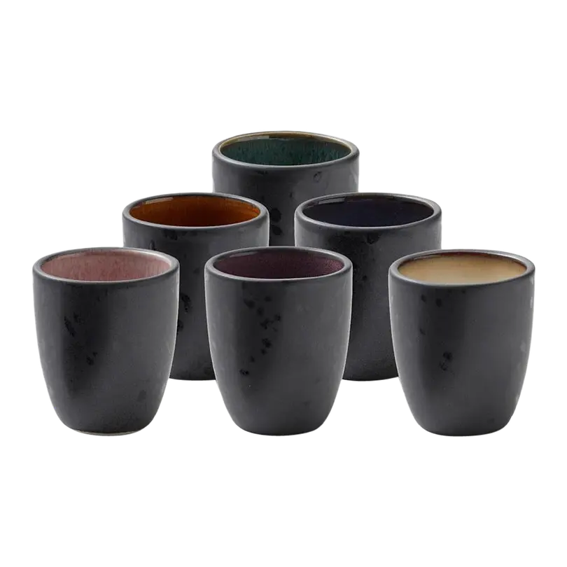 Becher 6er-Set Kusintha