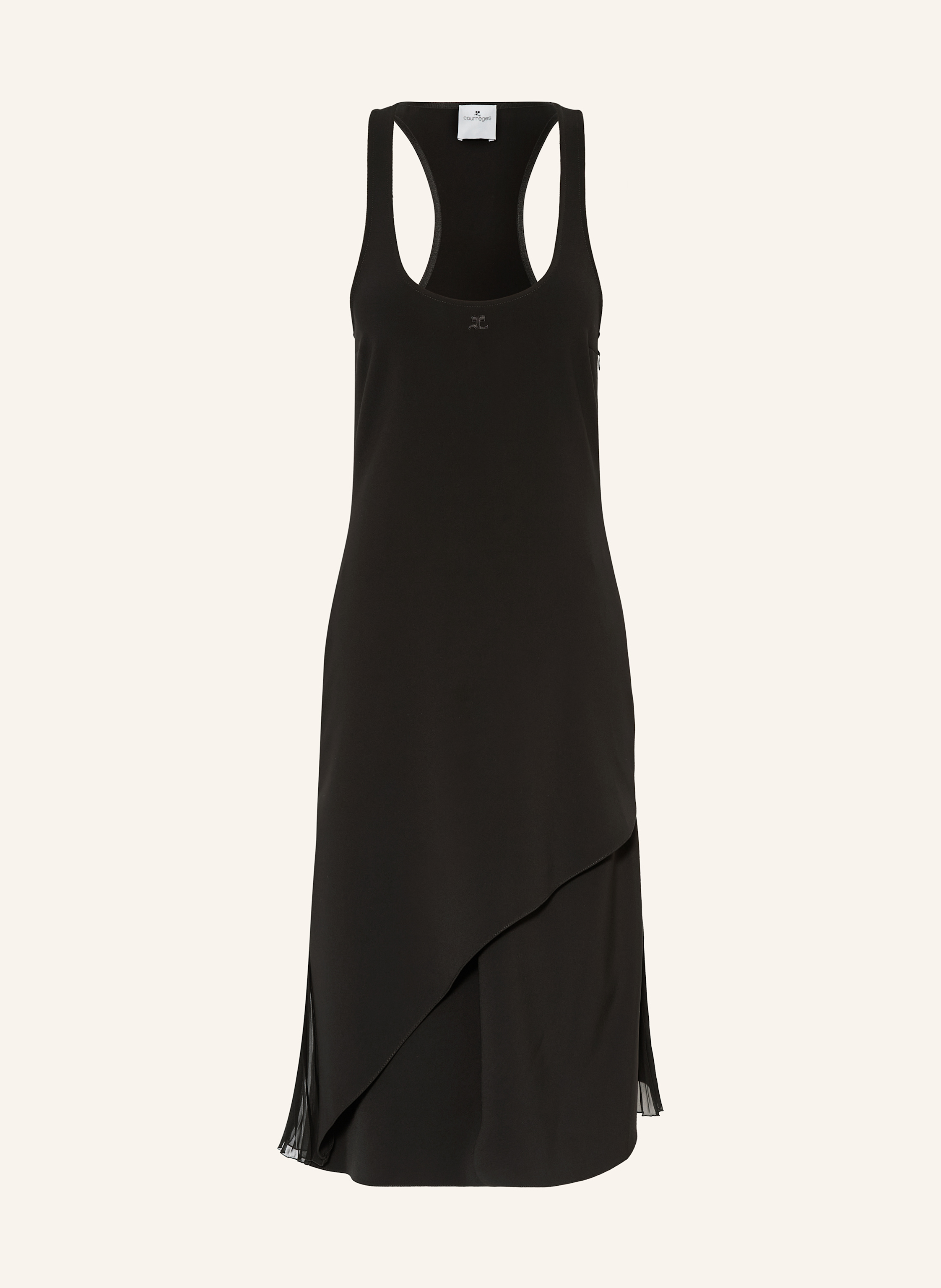 Courrèges Kleid INFINITY mit Plissees
