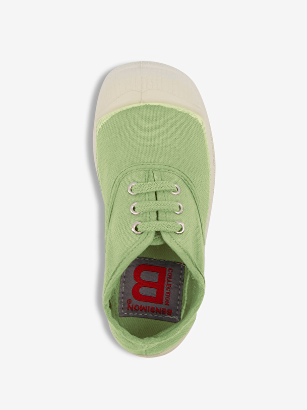 Tennis lacets enfant pomme
