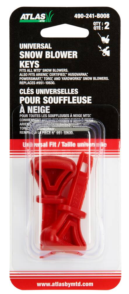 Atlas Universal Snowblower Key