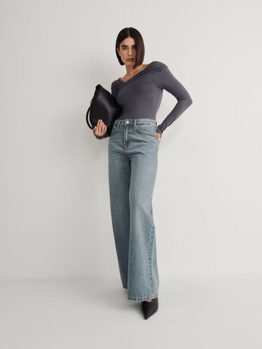 Body With Asymmetric Neckline