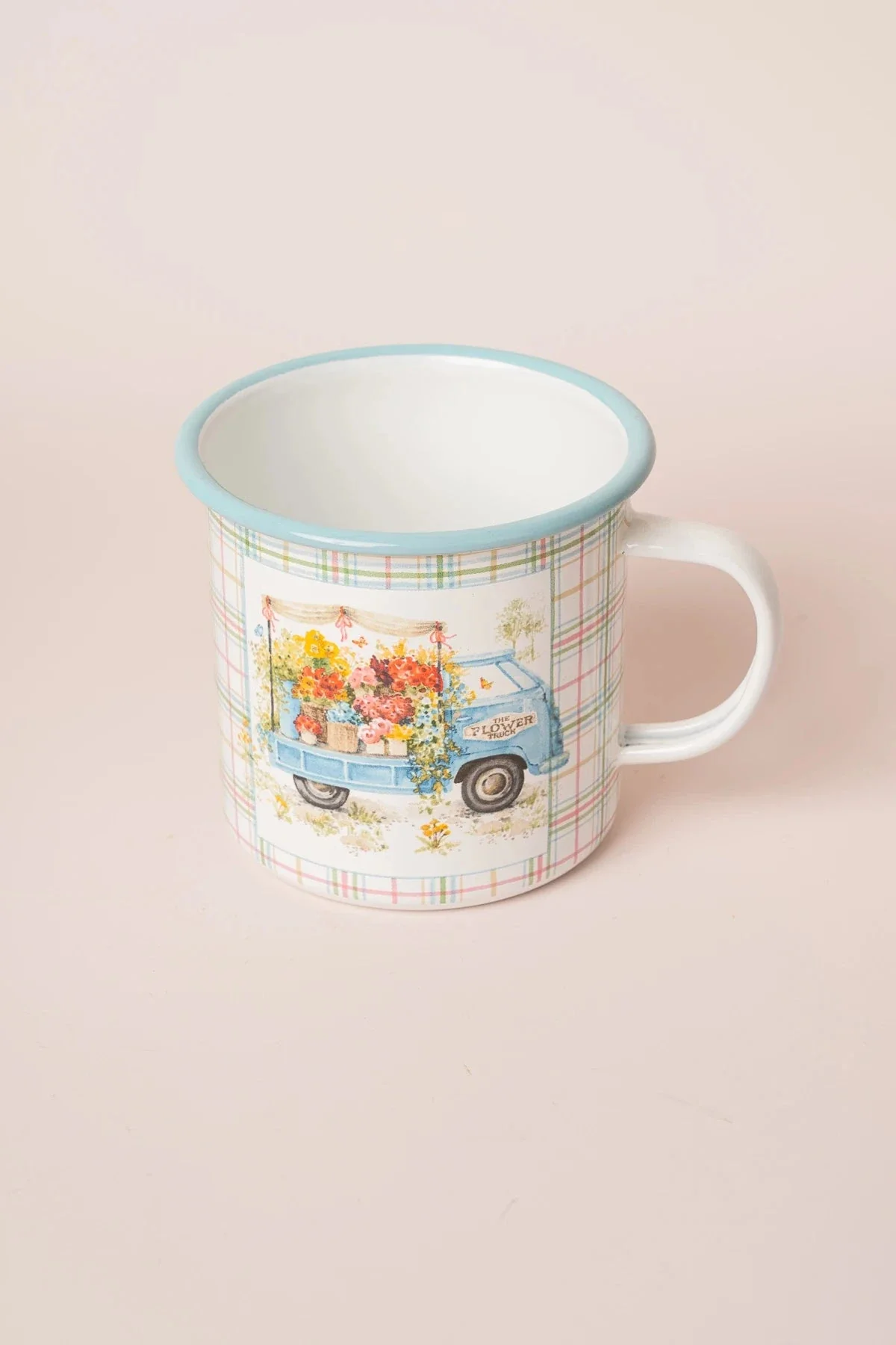 Flower Market Enamel Mug