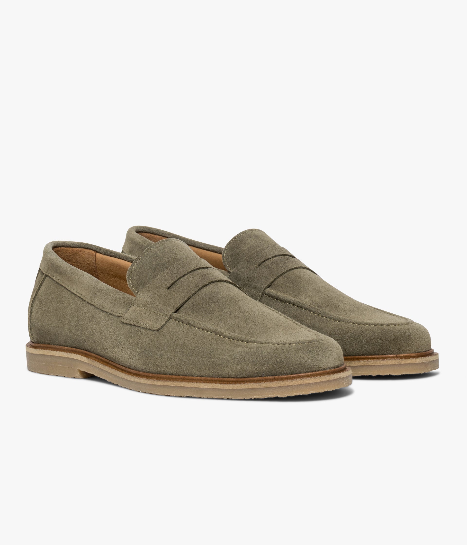 Mocassin Paul vert sauge