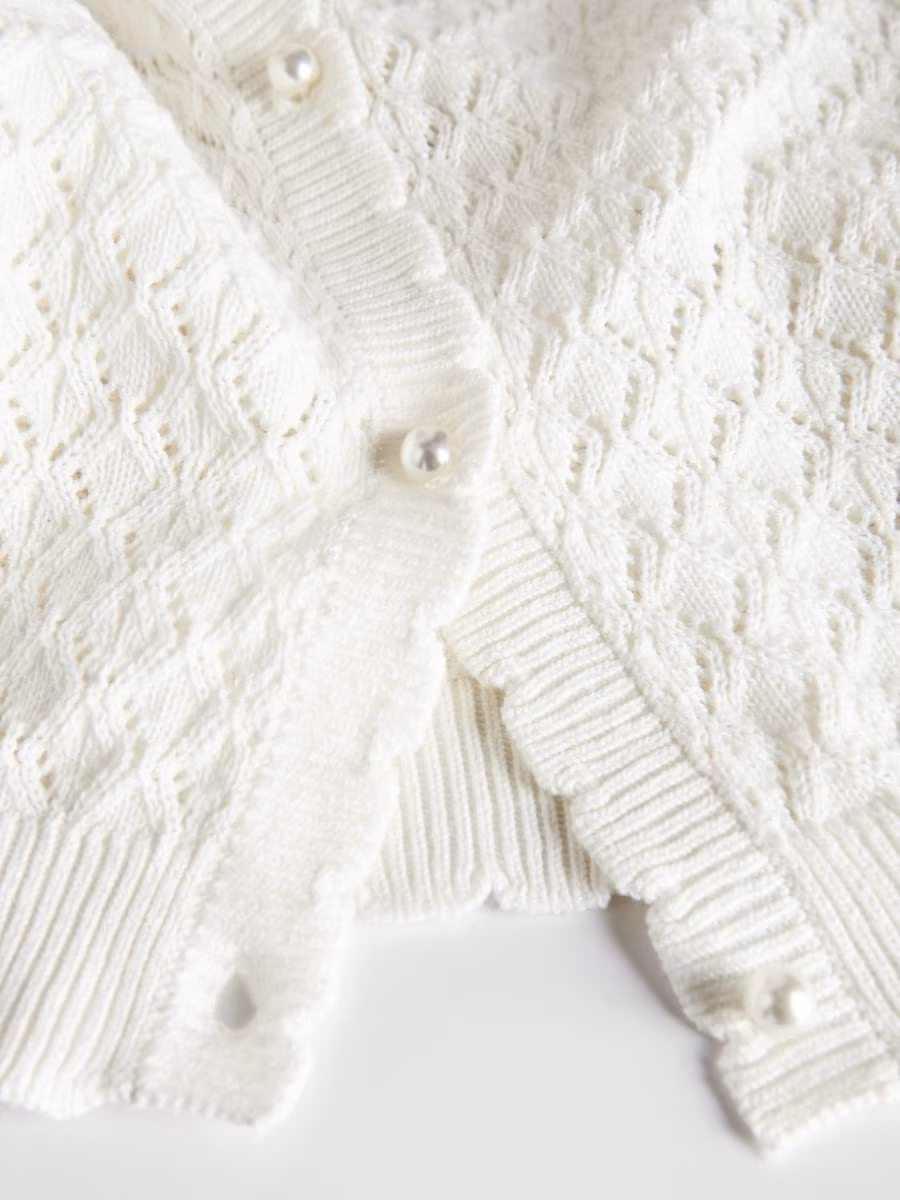 Cardigan With Decorative Buttons