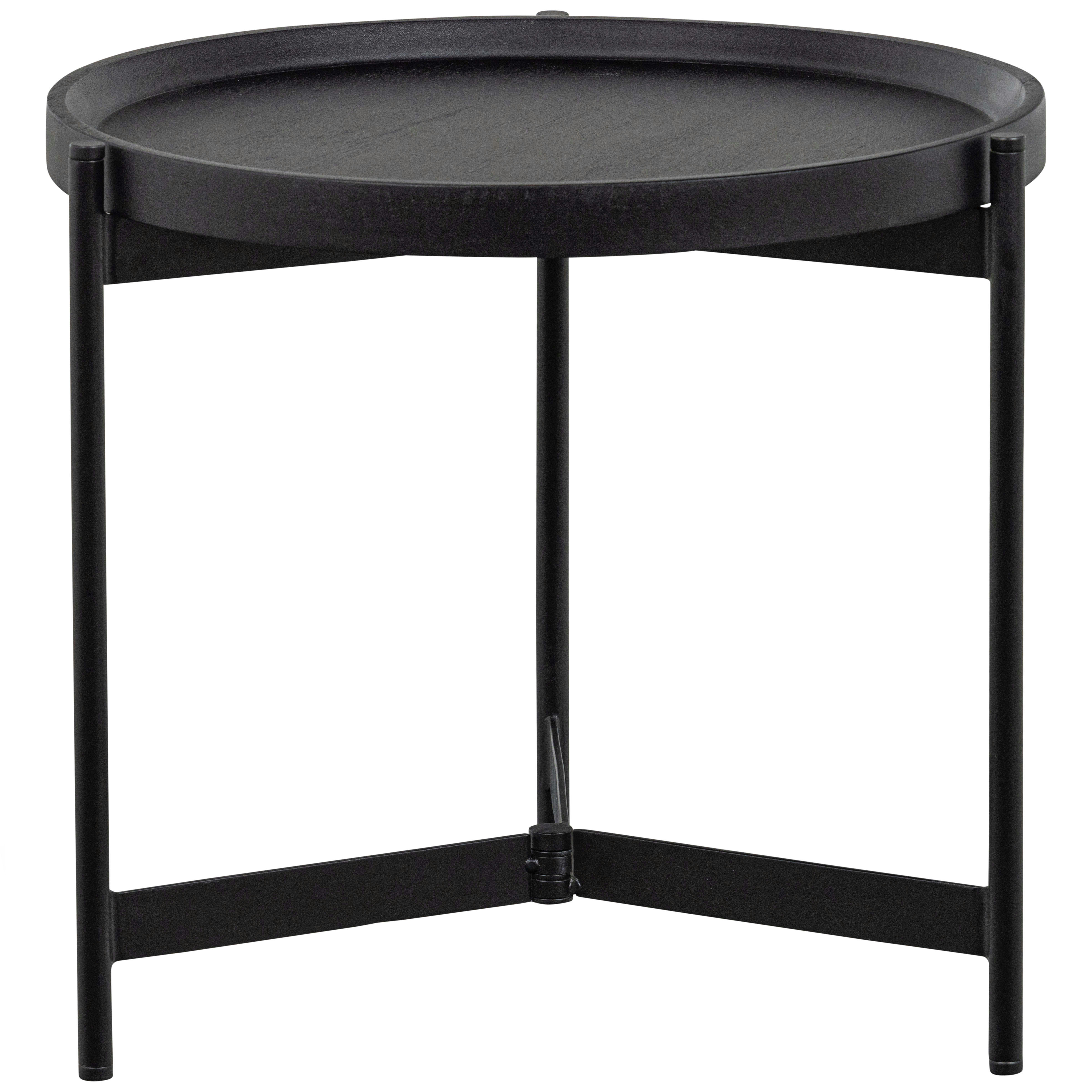 WOOOD - Table basse en bois noir