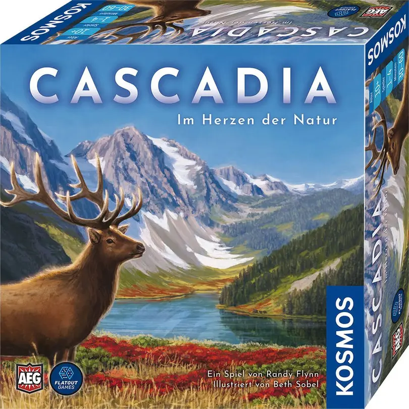 Kartenspiel Cascadia