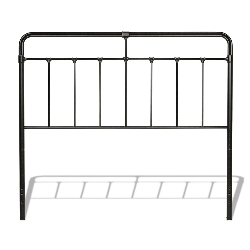Leggett & Platt Fairfield Metal Headboard in Dark Roast