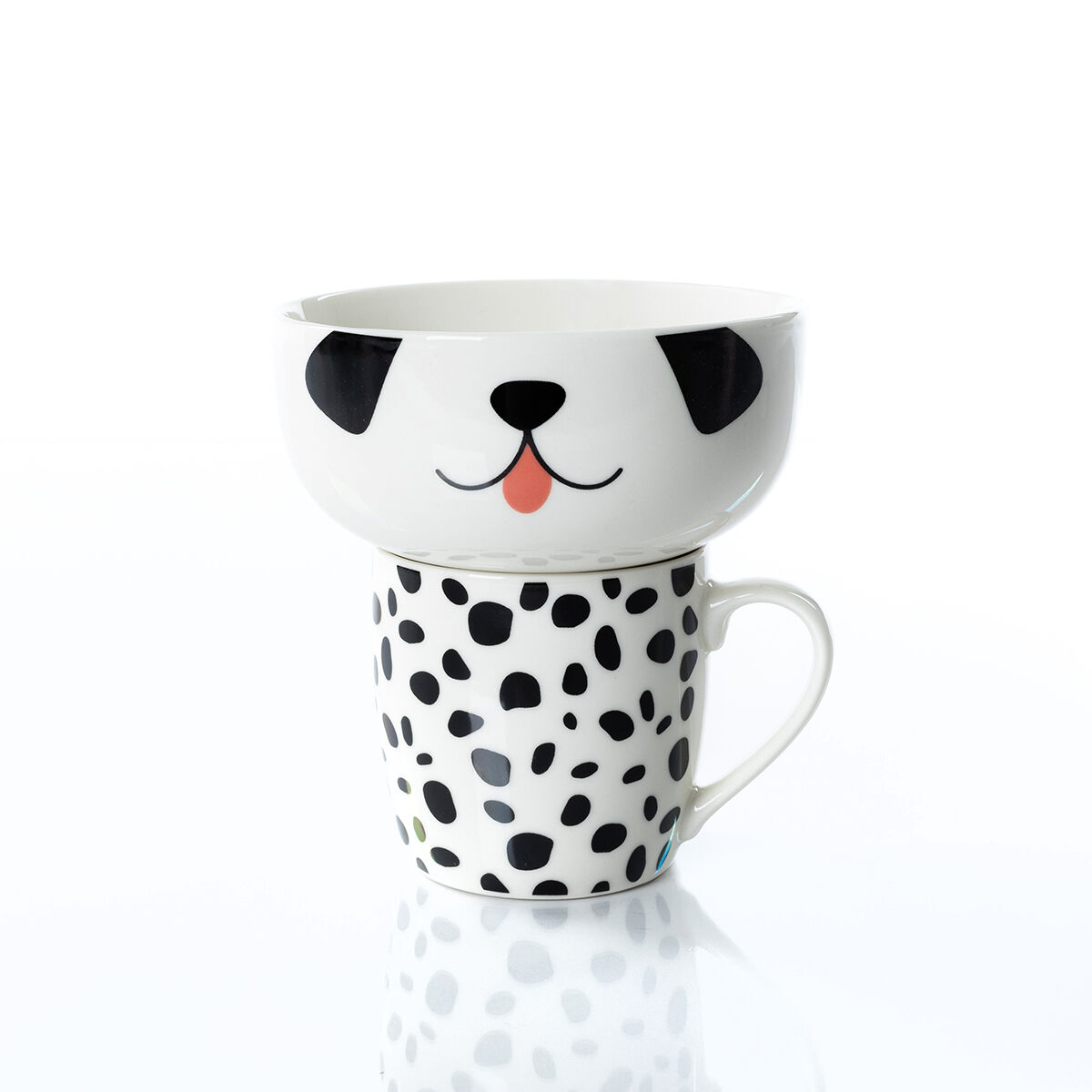 Conjunto de caneca e tigela PUPPY LOVE
