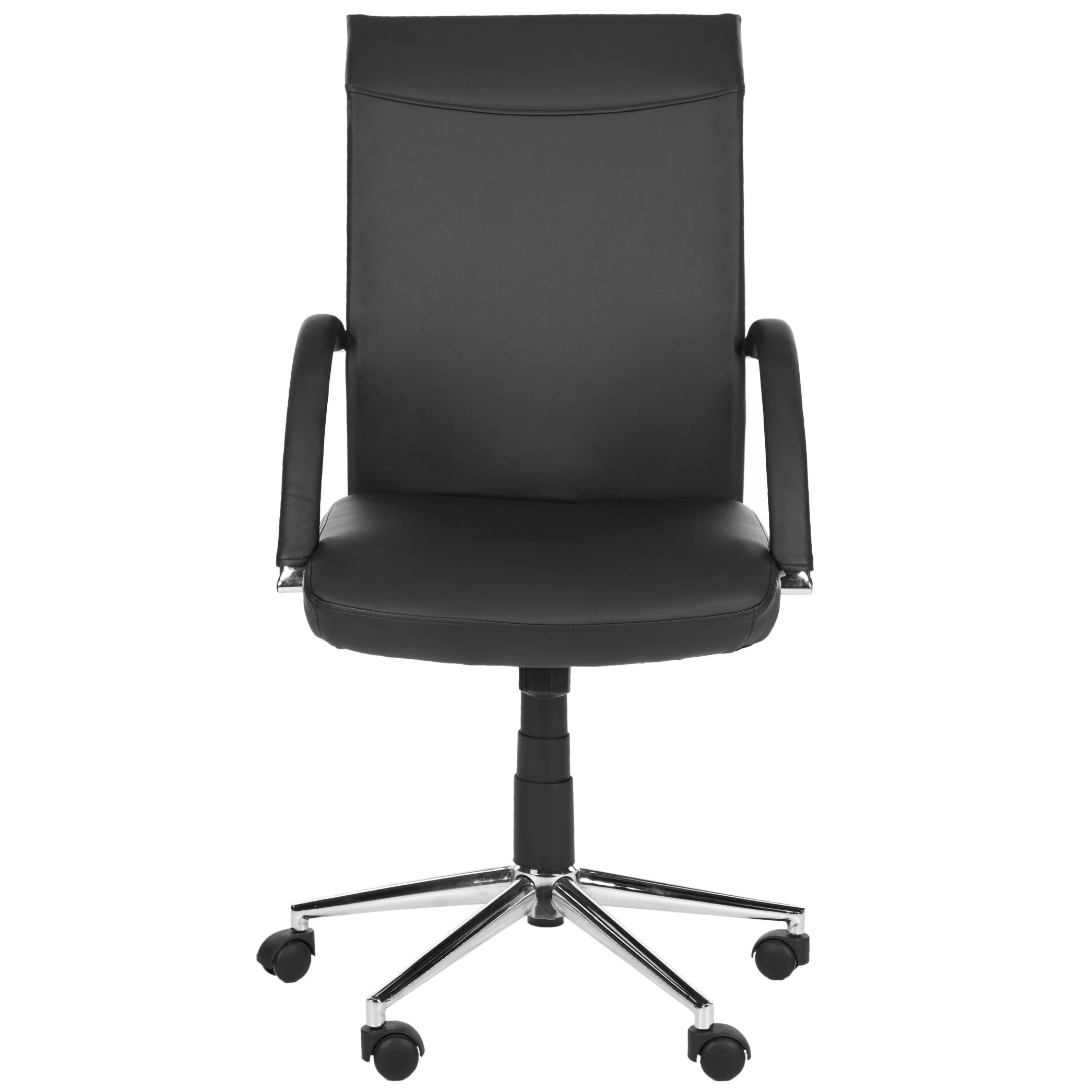 SAFAVIEH Maura Black Desk Chair - 22.4 x 27.6 x 41.3 - 22Wx28Dx41H