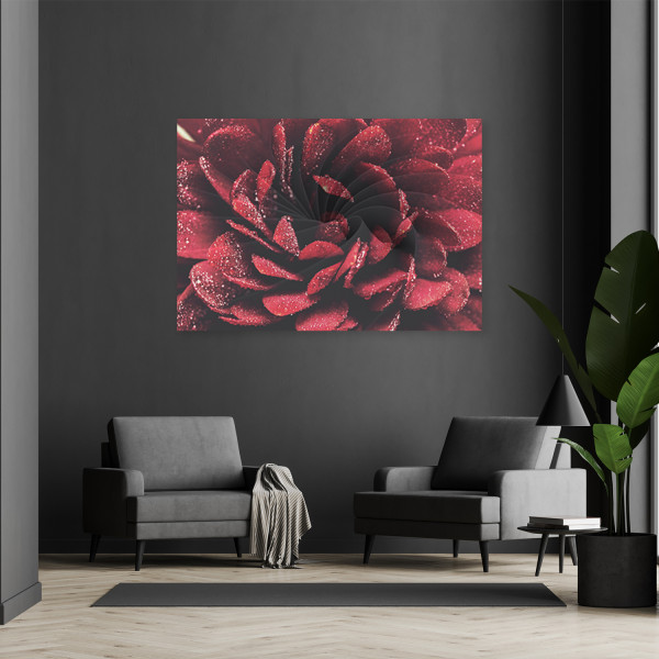 Feeby Obraz na płótnie, Kwiat w skali makro 60x40