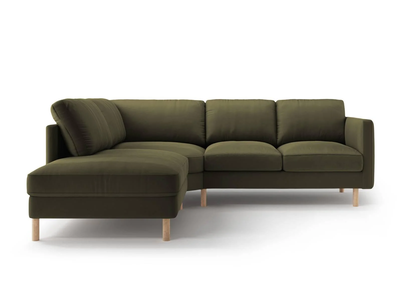 Hoekbank Eden links velvet