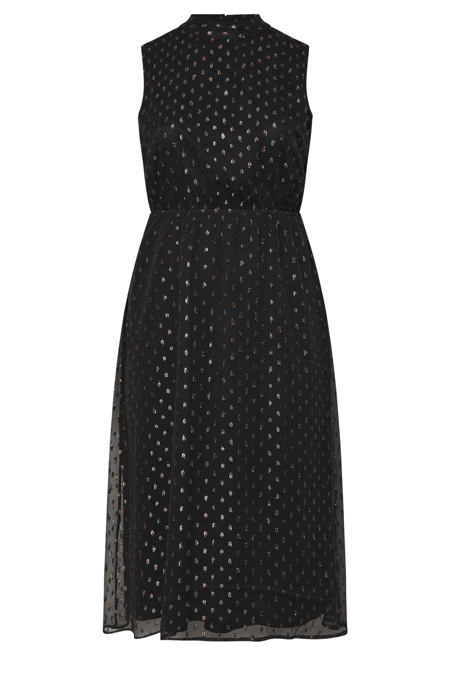 Yours Metallic Dobby Dress